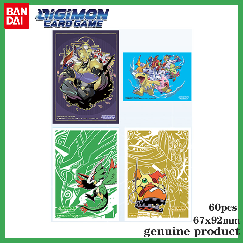 Card Penny Sleeve - Digimon Kart Kılıfları 60'lı Set, Resmi