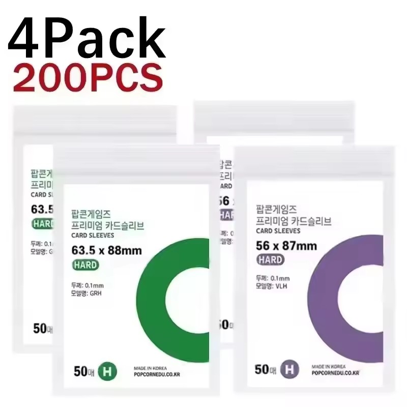 Card Penny Sleeve - 56x87mm 63.5x88mm Kart Kılıfları Şeffaf PP