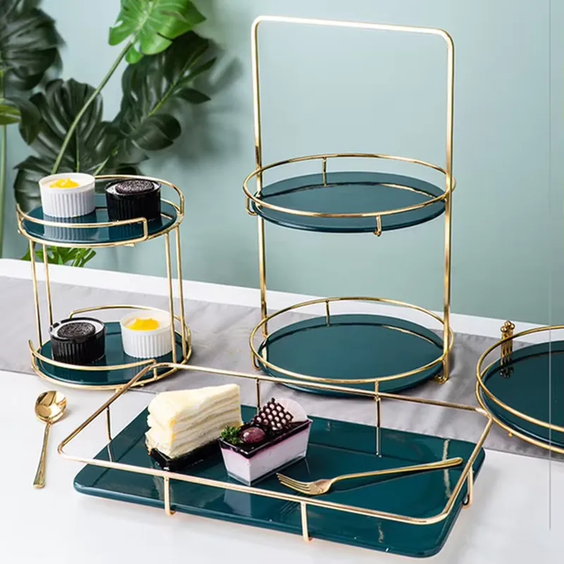 Lüks Altın Rengi Pasta Standı  - Display Risers Set incelemesi ve fiyatı